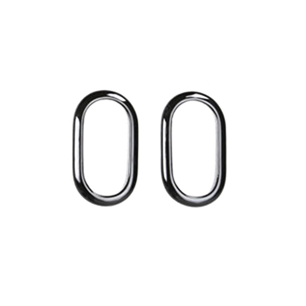 Inner Door Handle Cover Trim 2PCS Fit for Mercedes-Benz for SMART 15-18 Bright Black
