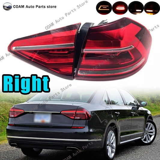 The right rear taillight assembly is suitable for the for Volkswagen for Passat B6 sedan from 2016 to 2017.