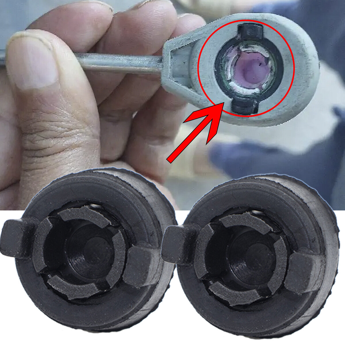 for Peugeot 308 Gear Linkage Control Cable Shift Transmission Lever Repair Kit