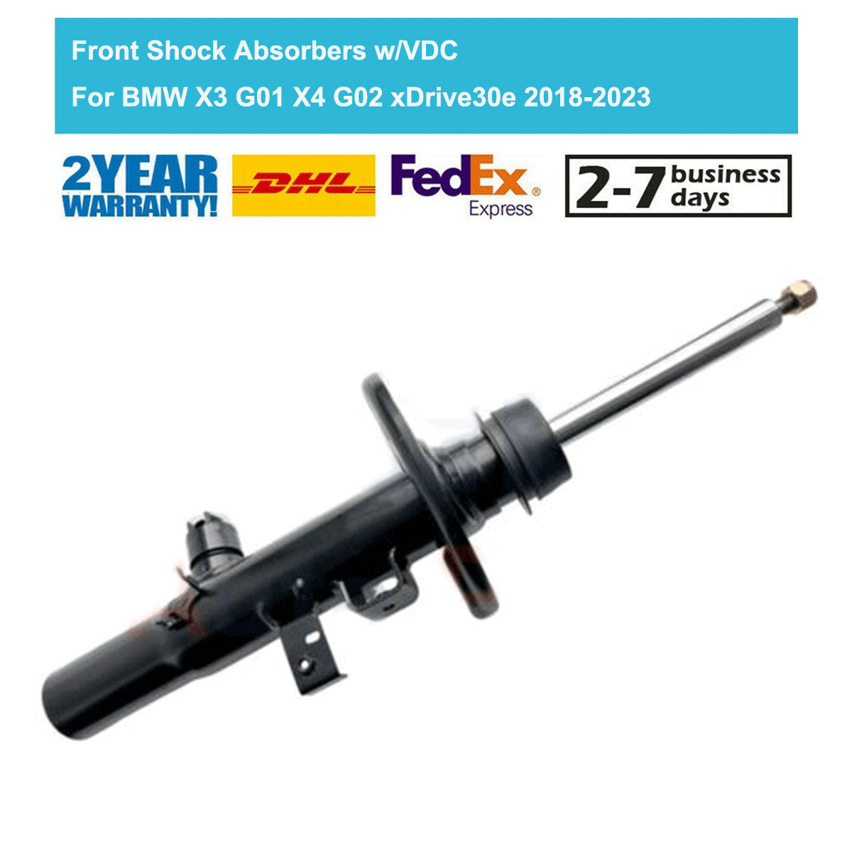 Front Right Shock Absorber Strut w/VDC for BMW X3 G01 F97 X4 G02 F98 2018-2023