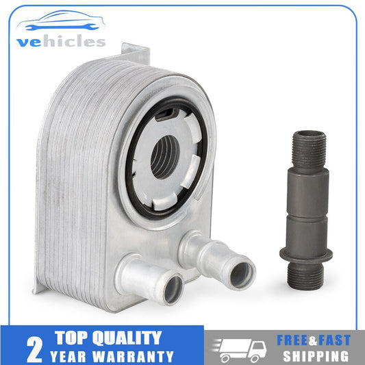 Engine oil cooler suitable for Jeep for DODGE for Chrysler 2.0L and 2.4L engines (2012-2017), compatible with 5048119AD-.