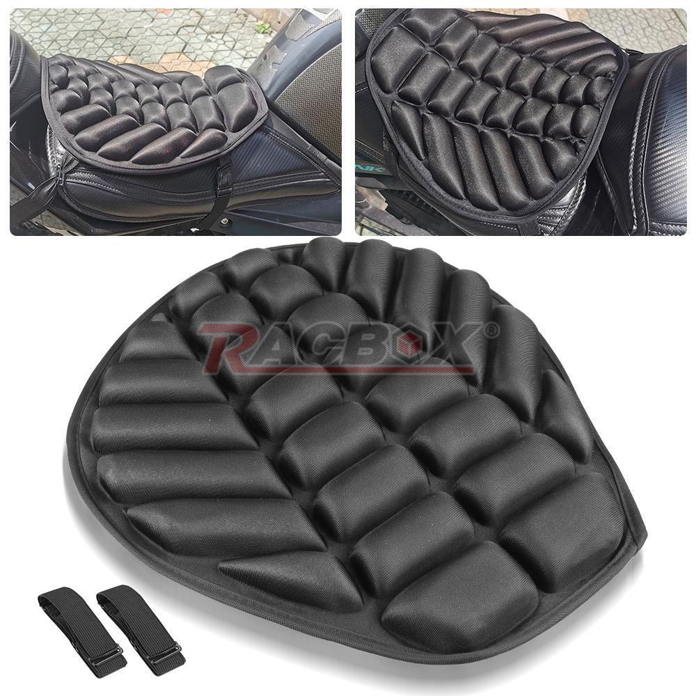 Motorcycle for Seat Air Pad Comfort Gel Cushion Cover Pillow Universal Motorbike US