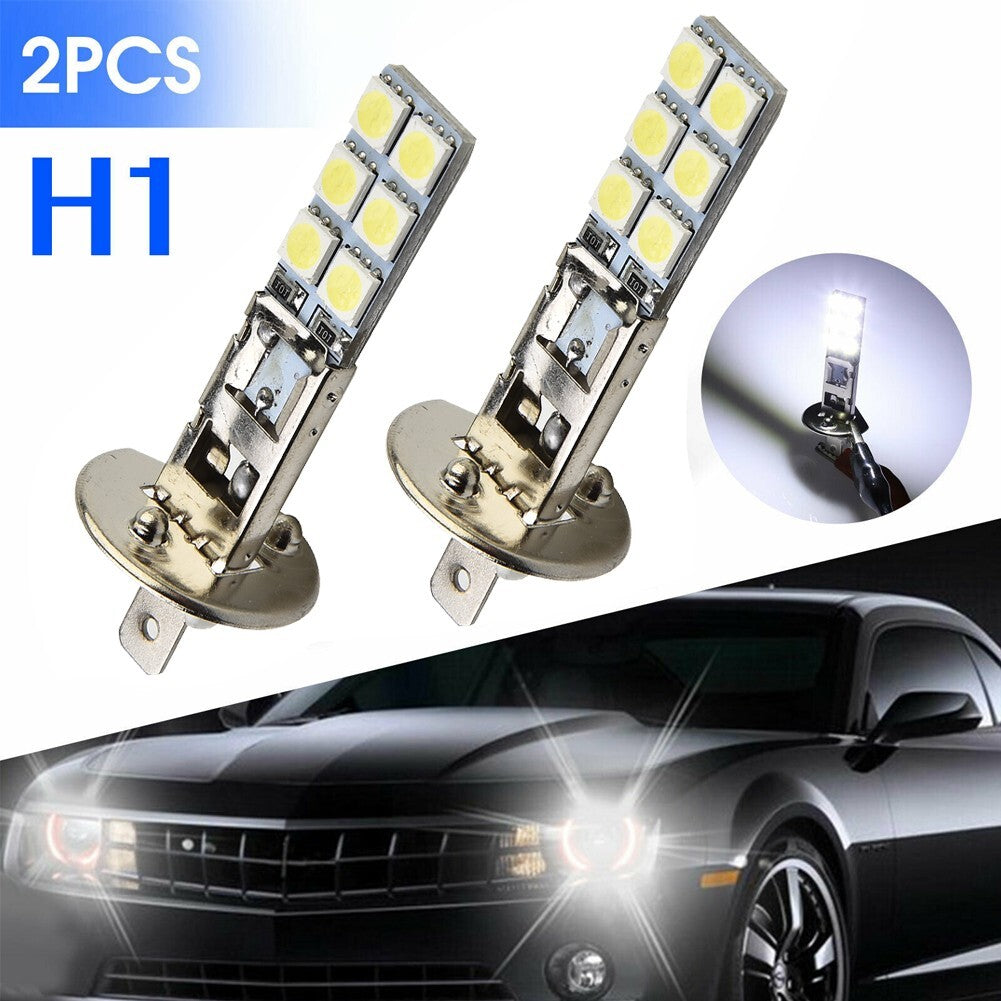 H1 6000K 12V-24V Super White 55W LED Headlight Bulb Kit Fog Light AU
