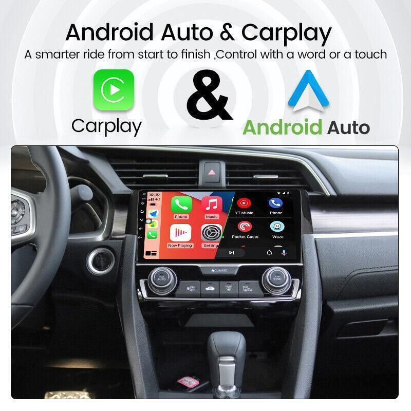 9 Android Car Stereo GPS CarPlay RDS DSP 4+64GB for Honda for Civic 2015-2020