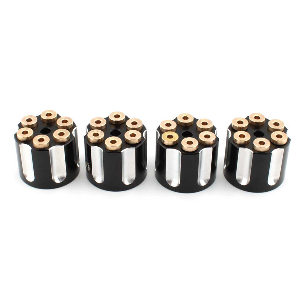 4x for Harley Twin Cam Sportster Spark Plug Screw Nut Head Bolt Engine Cover Cap