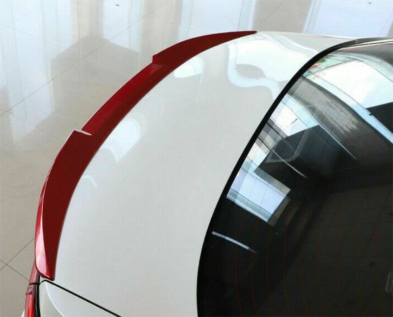 for Toyota for Corolla Sedan 2019-22 Red Blade Rear Spoiler Tail Trunk Lip Wing Bar
