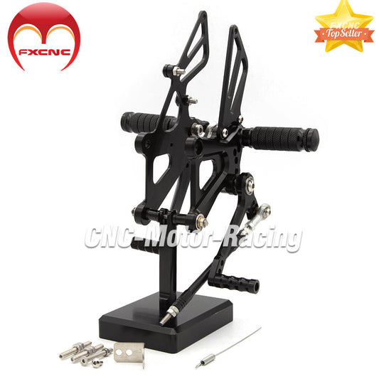 CNC geared footrest and pedals for Honda CBR250R 2010-2016 (2012-2014-2015).