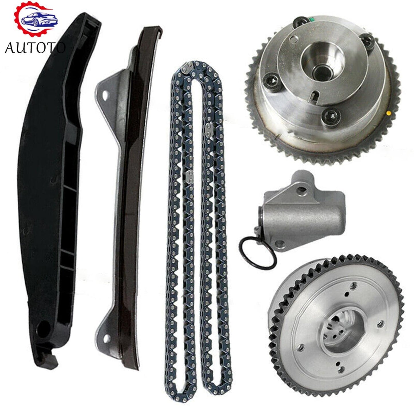 G4NB Timing Chain Kit Exhaust Intake CVVT Gear for Hyundai for Kia Soul for Elantra 1.8L