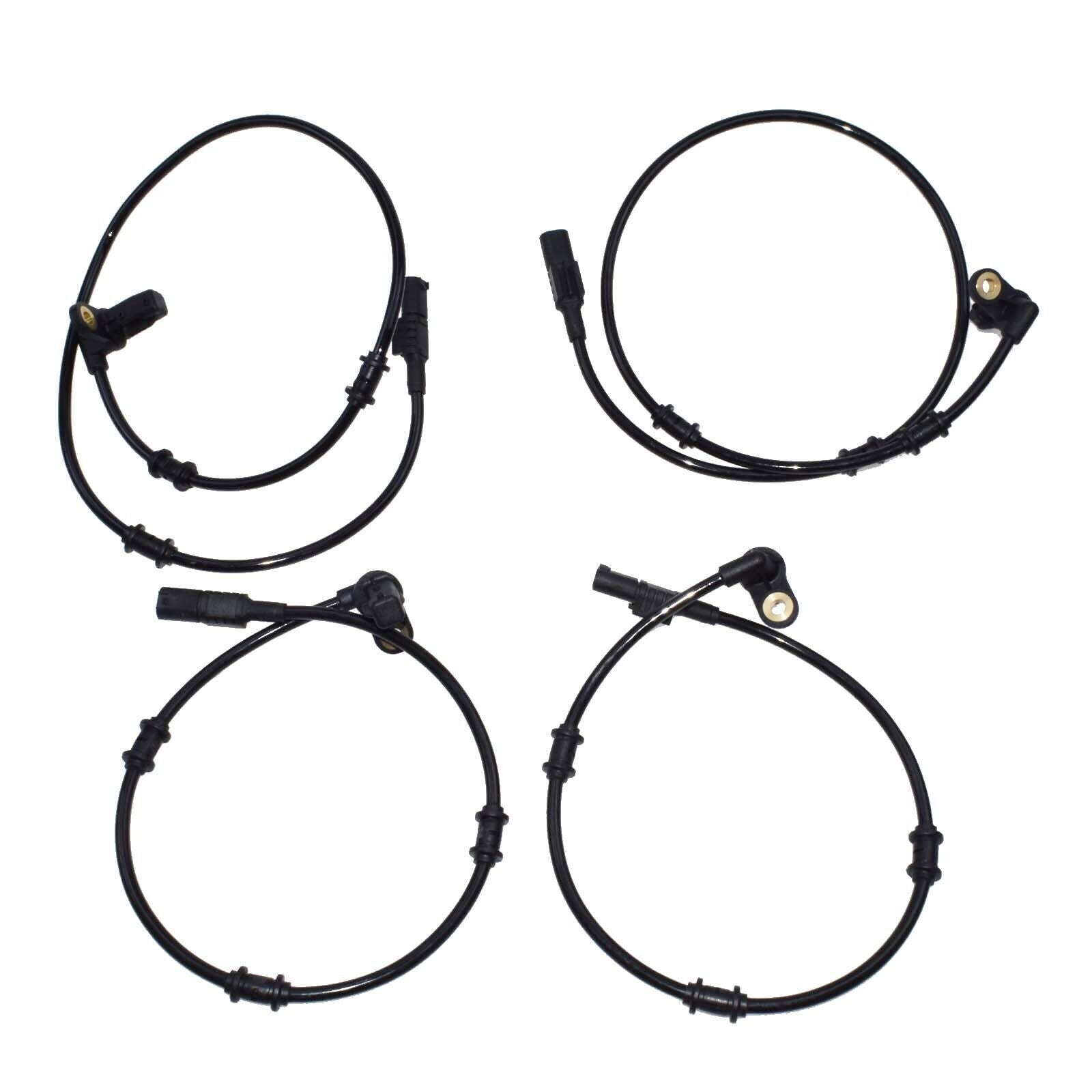 for Mercedes ML320 ML350 ML500 Set of 4 ABS Wheel Speed Sensor Front Rear LH RH