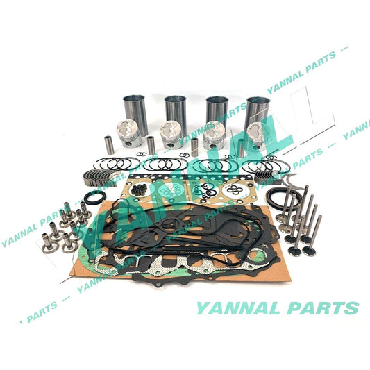 new for Isuzu C190 engine overhaul and rebuild kit with valves
