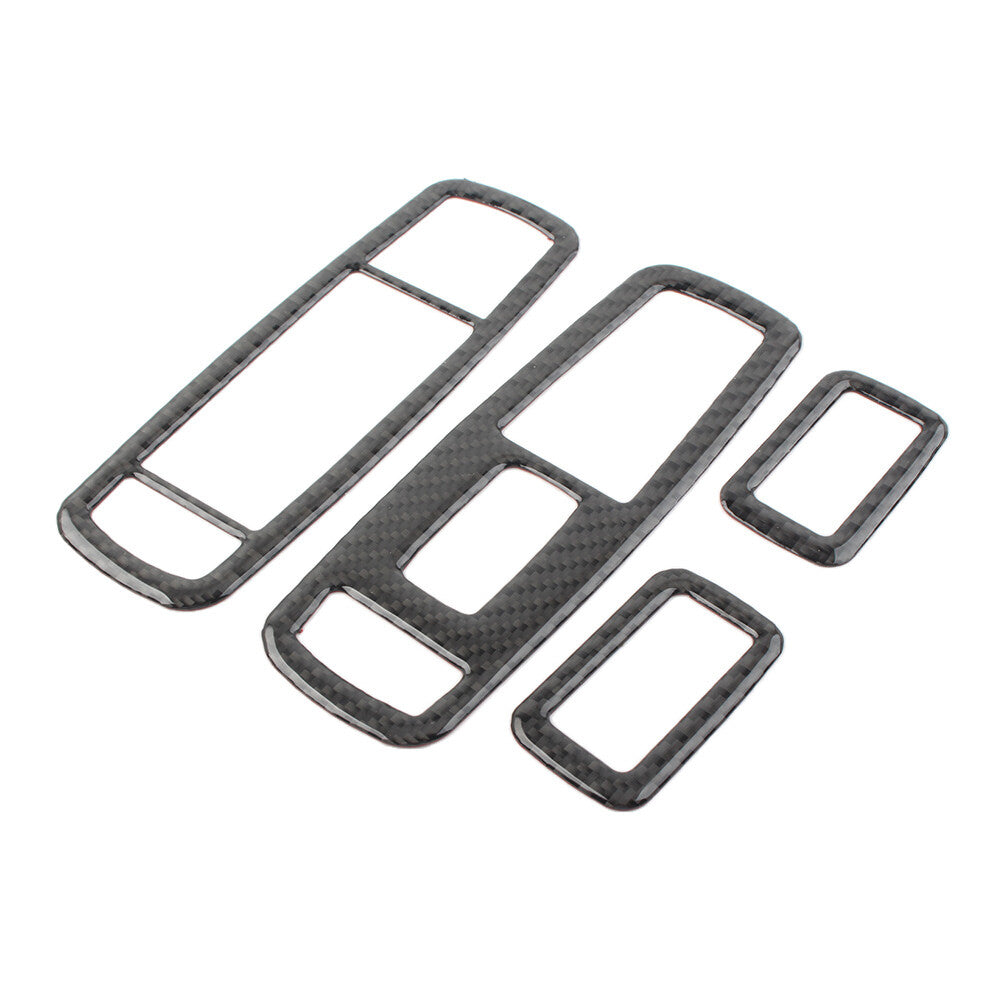 Door Window Lift Switch Button Cover Trim for Jeep Grand Cherokee 2011-2020 Car