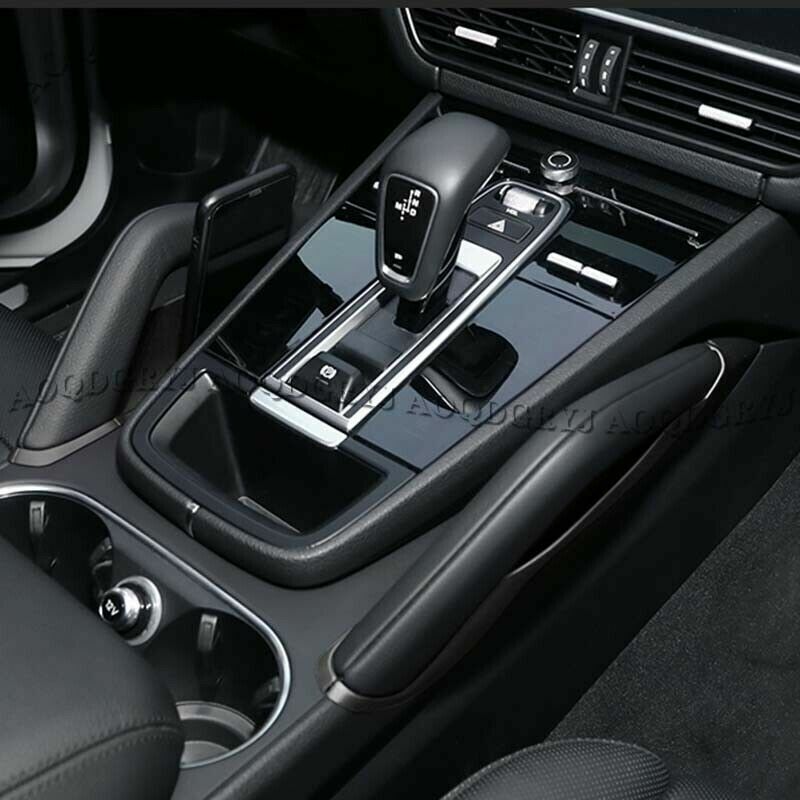for Porsche for Cayenne 2019-2023 Black Inner Armrest Storage Container Holder Cover