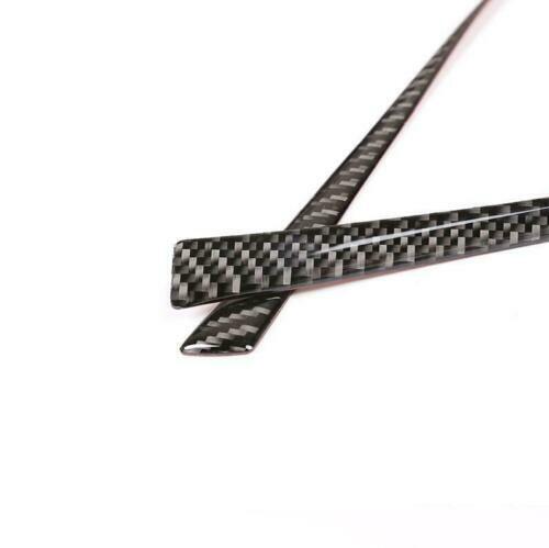 Carbon Fiber Water Cup Holder Sticker Trim Fit for BMW X5 X6 E70 E71 2009-13