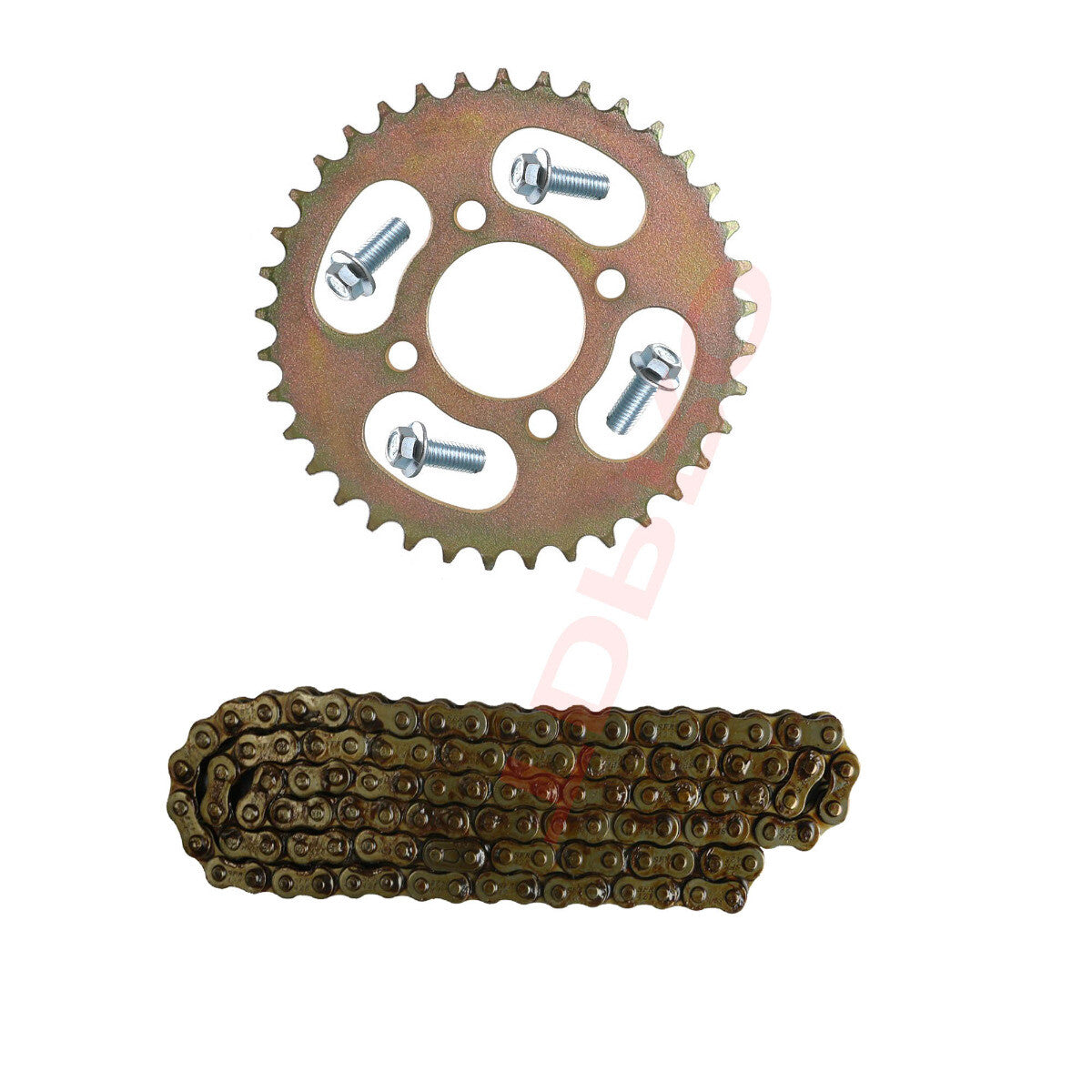 428 chain + 41 teeth 48mm rear sprocket for go-karts, ATVs, Pit bikes, Coolster Baja