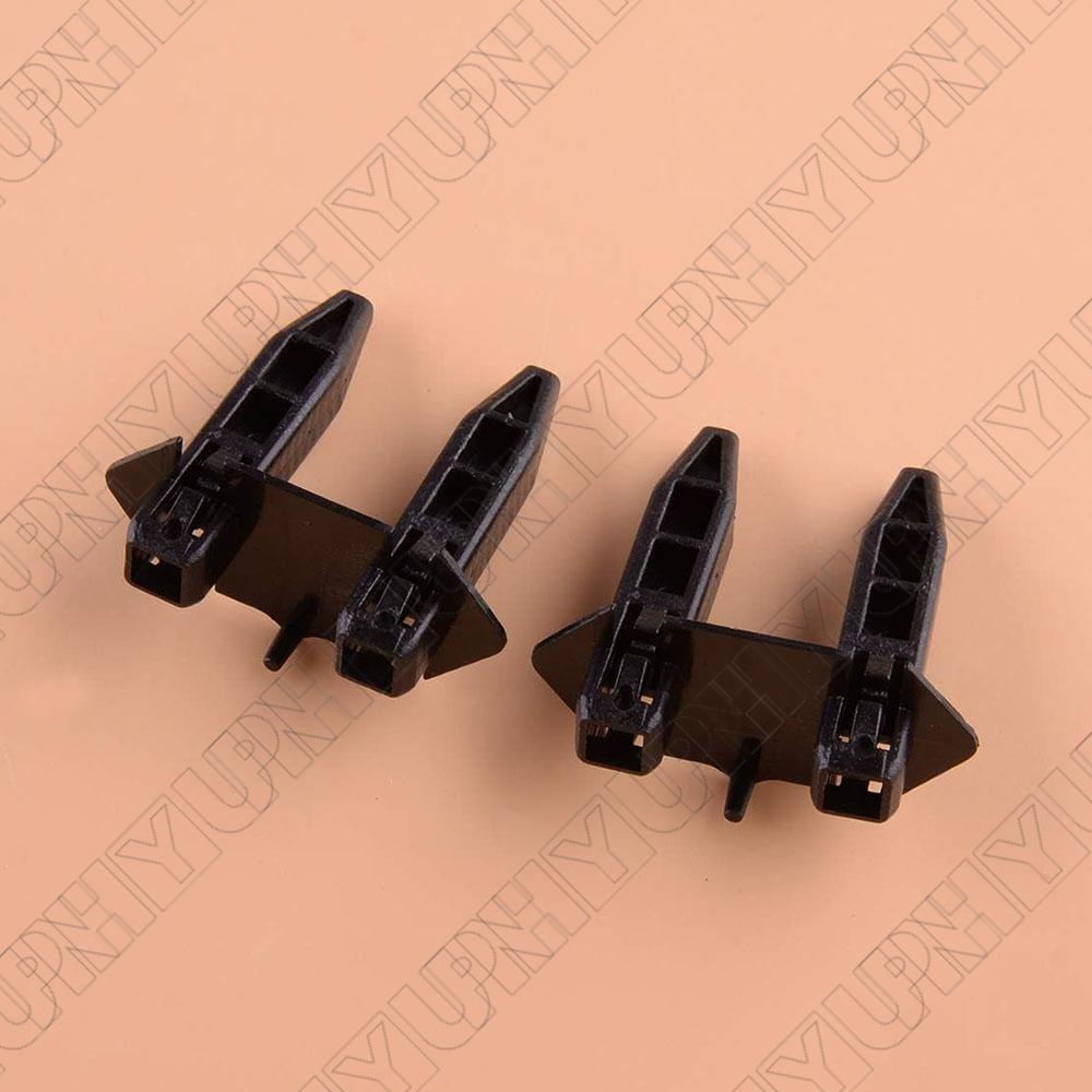2PCS Car Front Bumper-Upper Panel Retainer 53145-42010 for Toyota RAV4 2001-2005