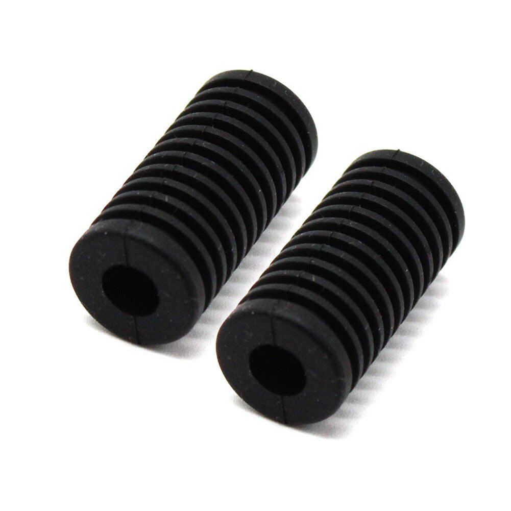 2pcs Gear Shifter Lever Shift Pedal Kick Foot Pegs Cover Pad Rubber Motorcycle