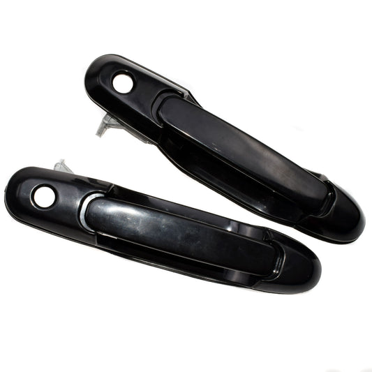 For 1998-03 for Toyota for Sienna 2Pcs Black Exterior Outer Door Handle Front Left Right