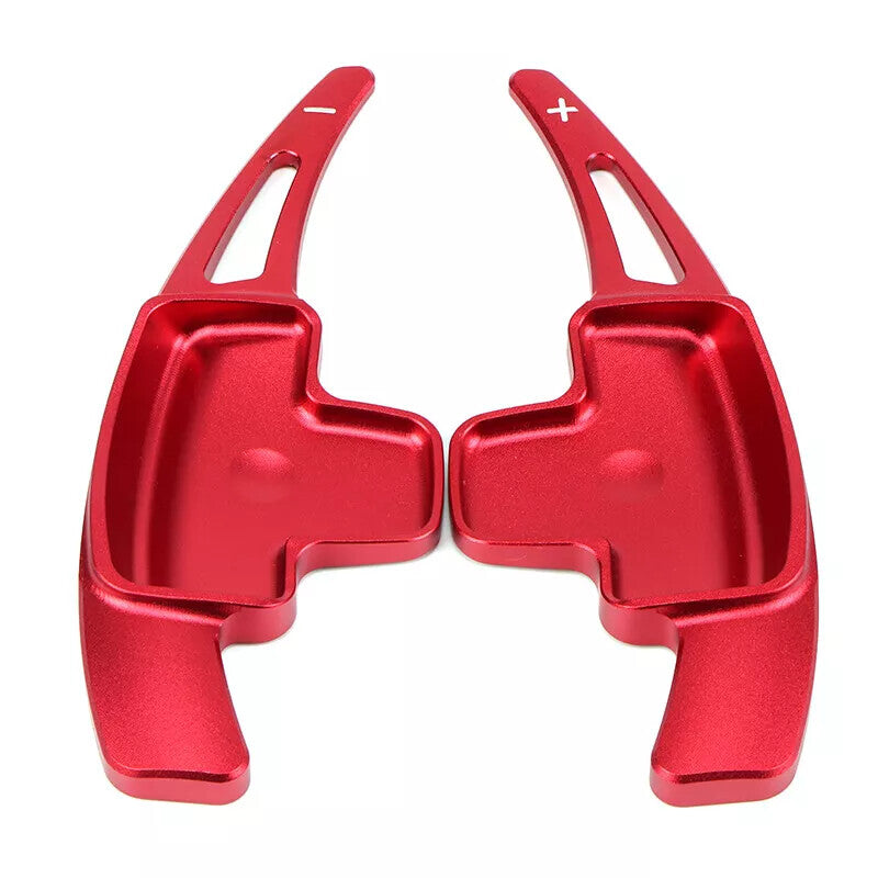 Car Steering Wheel Shift Paddle Gear Shifter Extension for Benz A B E Class Red