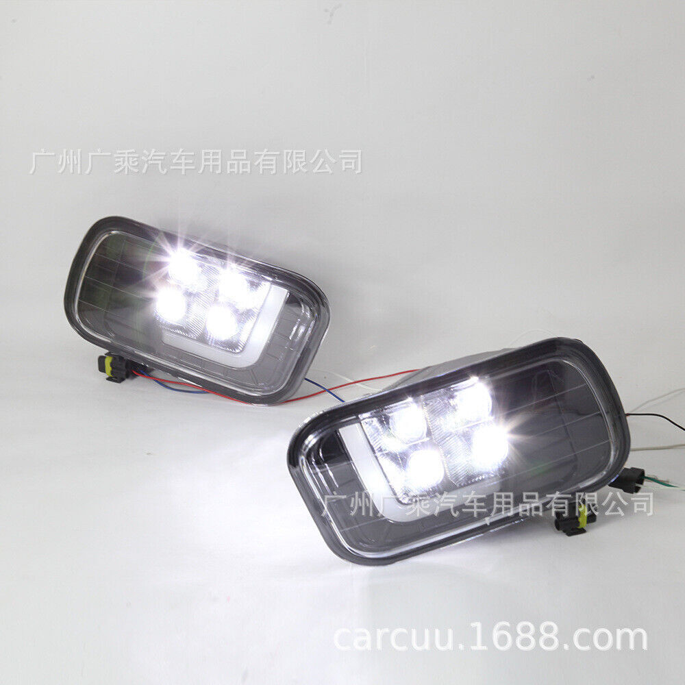 LED Fog Lights with DRL for Dodge for RAM 1500 2500 3500 2009-2012 Fog Lamp Assembly