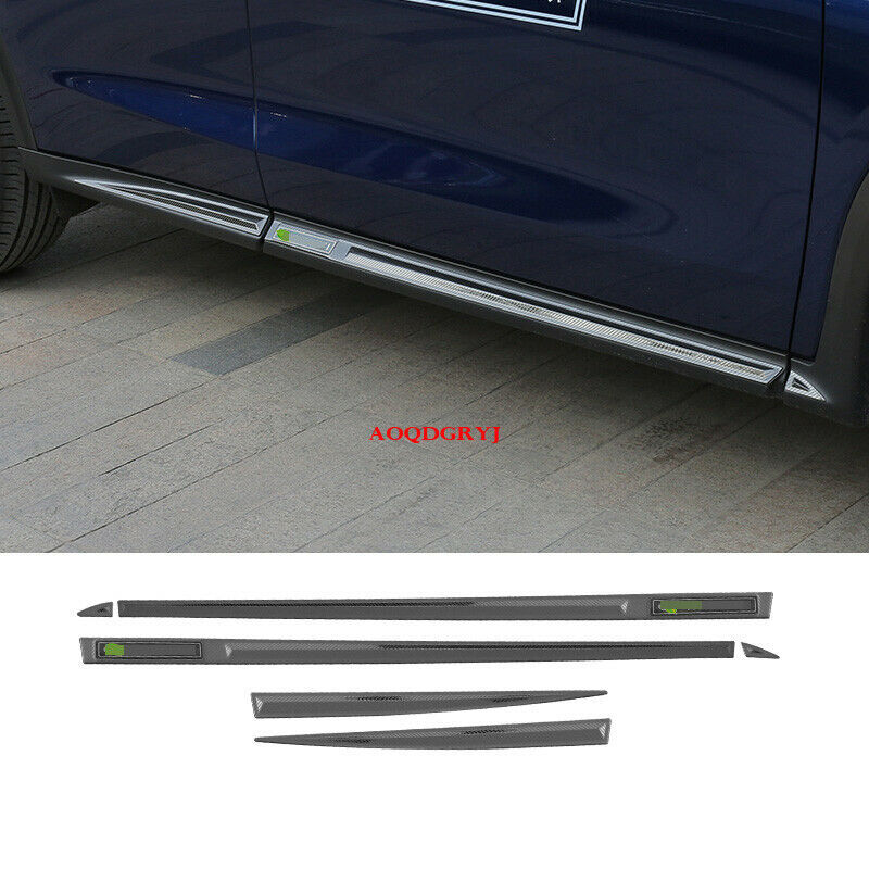 for Infiniti QX50 19-24 Carbon steel Side Door Body Molding Trim Protector Plate