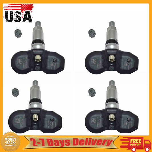 4pcs TPMS Tire Pressure Sensor 7PP907275F for Audi A4 A6 for A8 Q7 R8 S8 for VW 433MHz