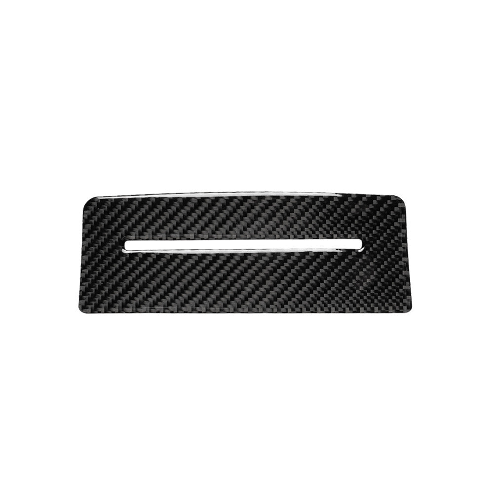 Rear Cigarette Lighter Panel Trim Interior Carbon Fiber for Audi Q7 2016-2019
