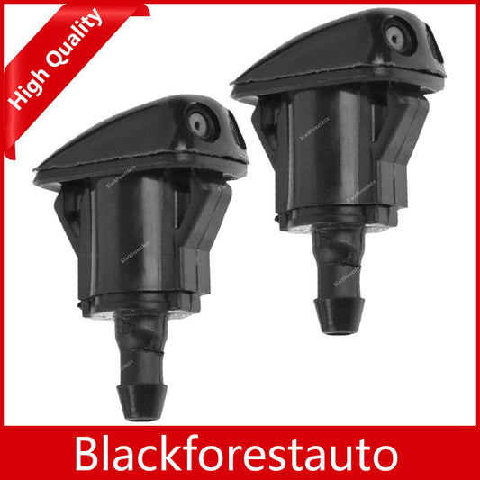 2X Front LHRH Windscreen Wiper Water Spray Nozzle Jet For 01-02 for Toyota Sequoia