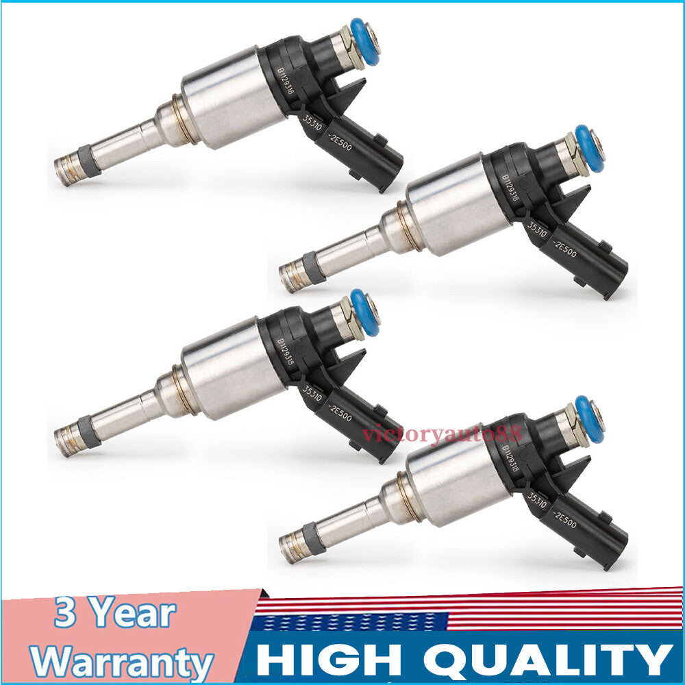 4-piece fuel injector 35310-2E500 for Kia Forte and for Hyundai for Elantra L4 2.0L (2014-2019)