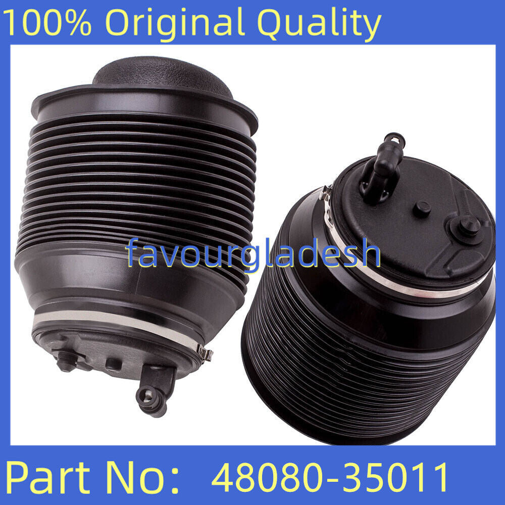 Pair for Lexus GX470 for Toyota Prado 120 Rear Air Suspension Spring Bag 2003-2009