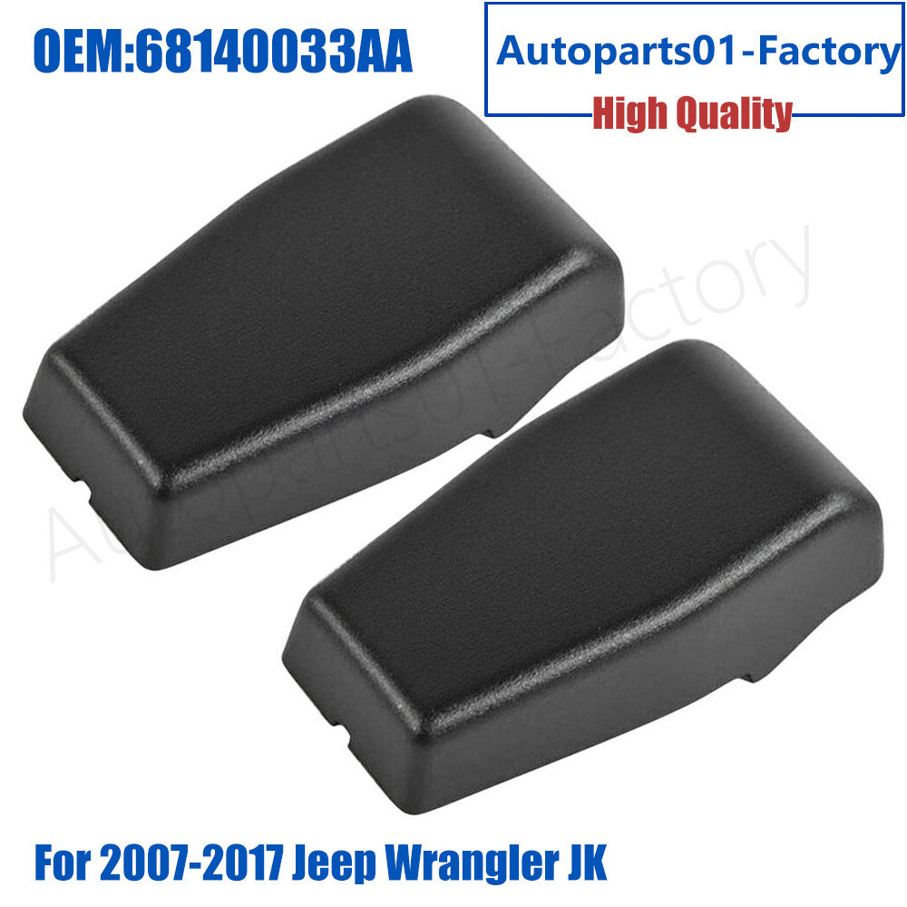 2Pcs Rear Liftgate Glass Hinge Cover 68140033AA for 2007-2017 for Jeep for Wrangler JK