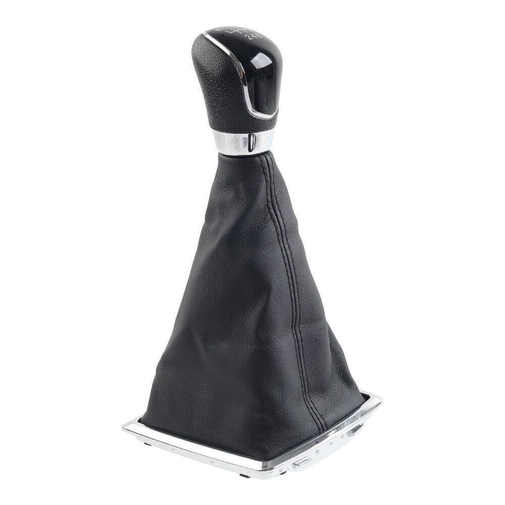 Schaltknauf 5/6 Geschwindigkeit mit Lederstiefel f¨¹r for Ford Focus MK2 2005-2012