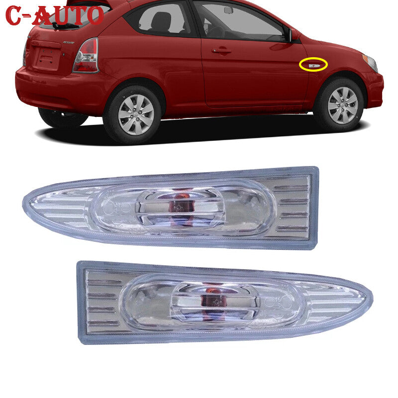 Left / Right side fender turn signal light for Hyundai ACCENT 2006-2009