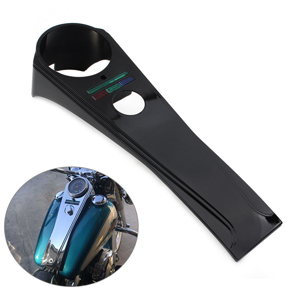 for Harley Softail Custom FXSTC FXDG FXDWG FX Black Long Rider Style Dash Panel