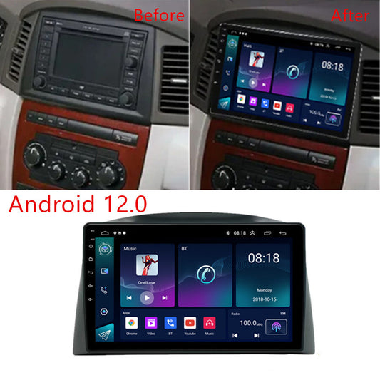 For 2004-2007 for Jeep for Grand Cherokee Stereo Radio 10.1 Android GPS Head Unit Wifi
