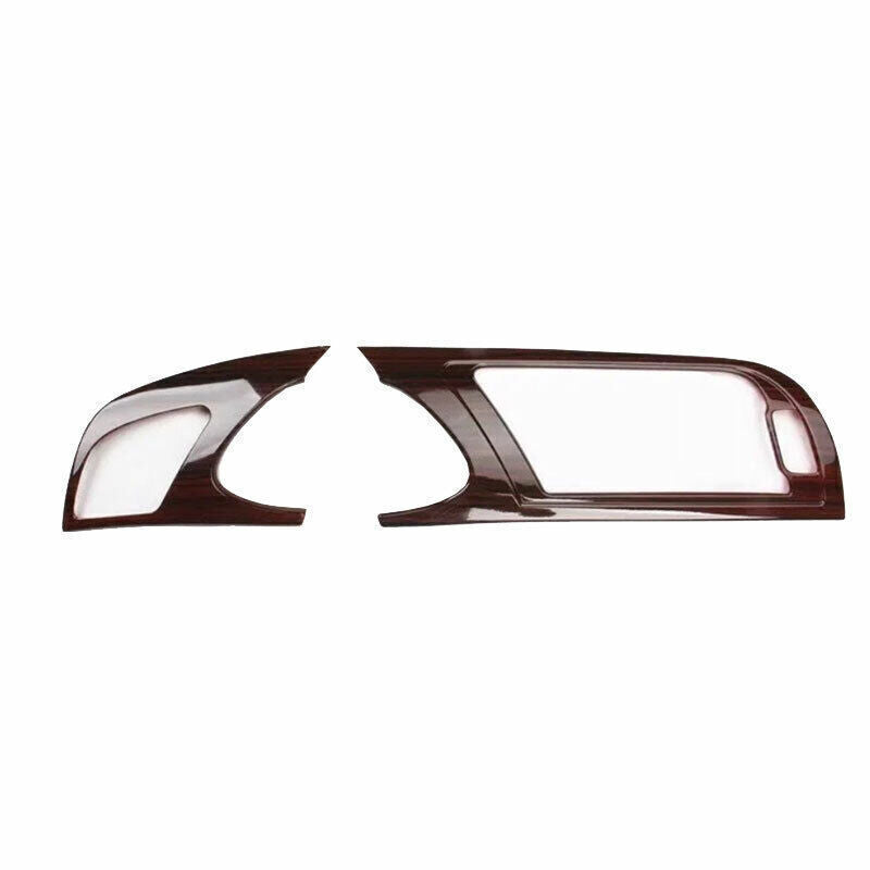 for Audi A4 A5 2009-12 Red Wood Grain Inner Center Console Dashboard Panel Trim