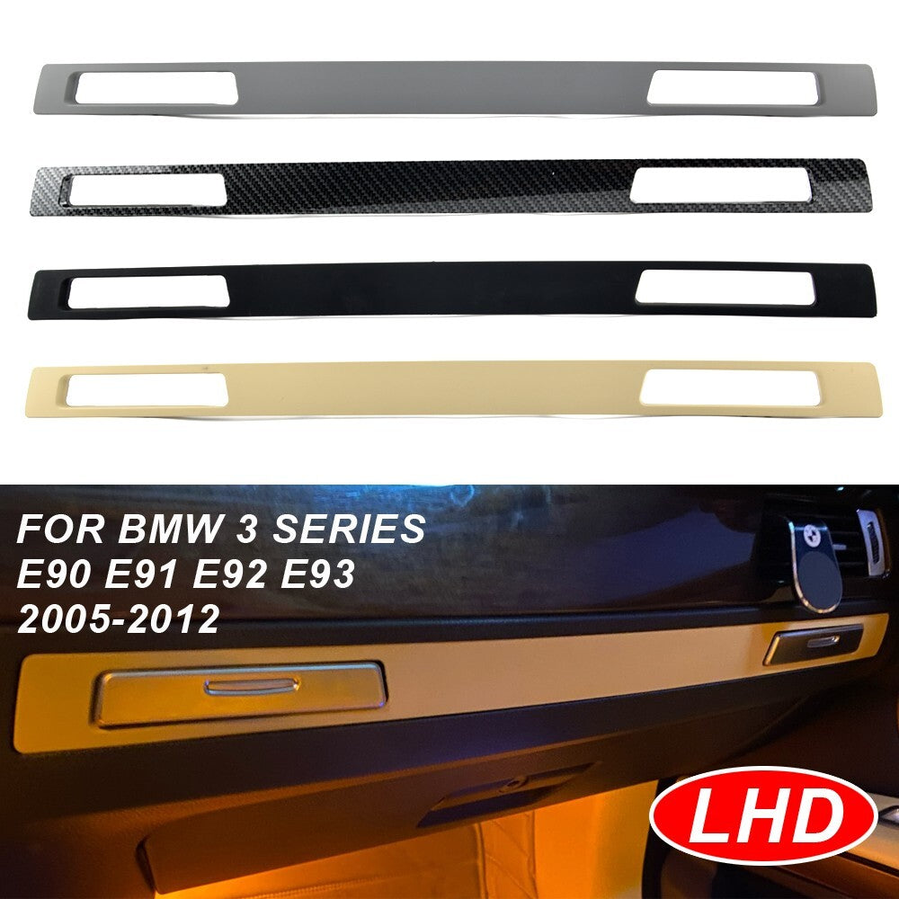 carbon fiber Water Cup Holder Panel Interior Strip for BMW 3 Series M3 2005-2012