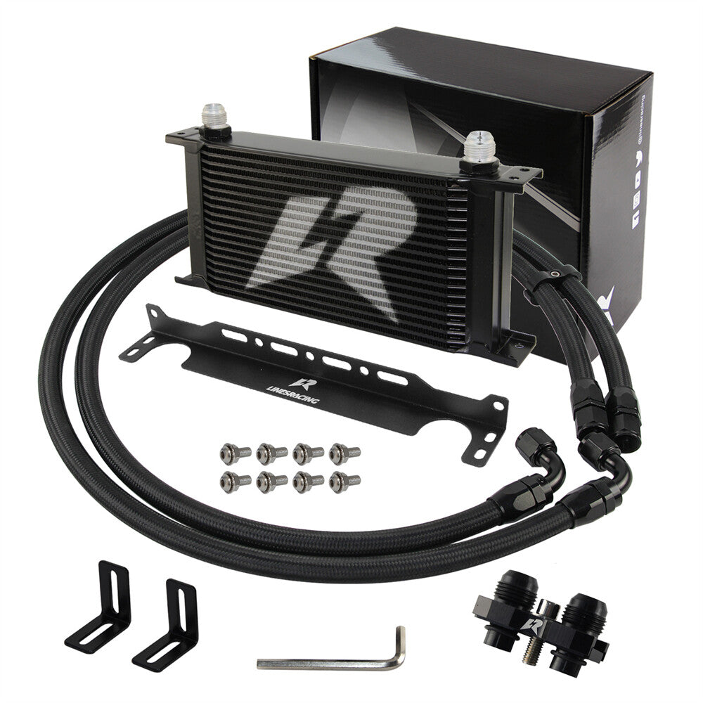 AN10 19 Row Oil Cooler Kit for BMW E82 135i E36 M3-Euro E46 M3 E90 E92 E93 335i