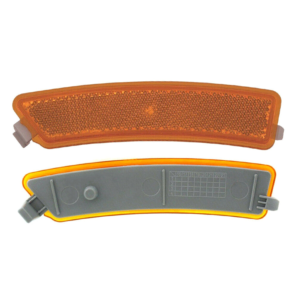 New Side Marker Reflector Lamp Left+Right Front Fit 2013-2016 for Lincoln MKZ Orange