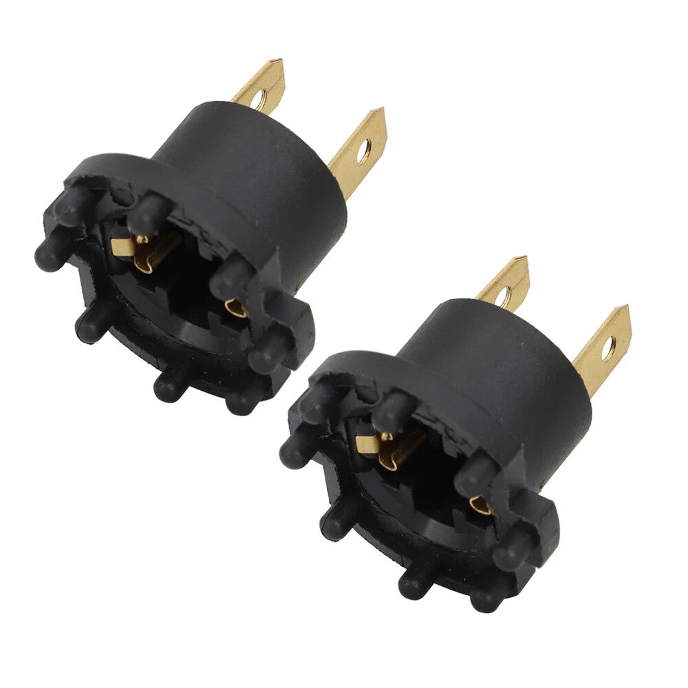 2pcs Front Low Beam Headlight Socket Adapter B28V-51-0A3 for Mazda 3 5 Protege 5