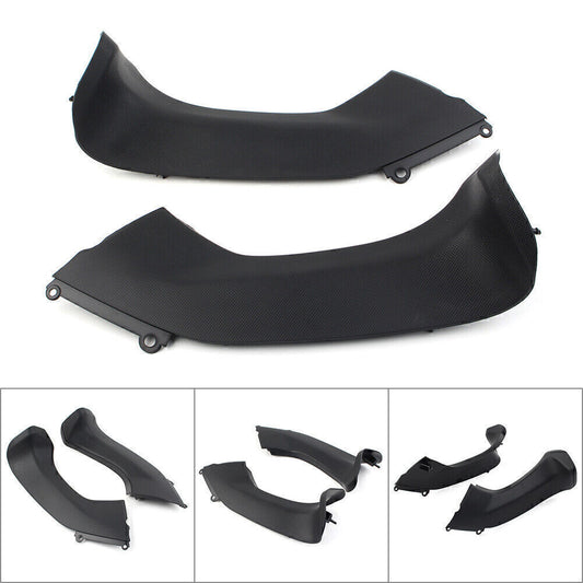 Left Right Air Duct Cover Fairing Plastic Tube for KAWASAKI ZX10R 06-07