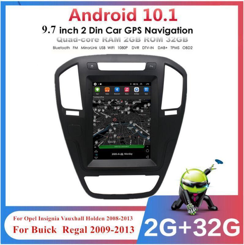 9.7 Player for Buick Regal 2009-13 Android10.1 2+32G Car Stereo Radio GPS Navi