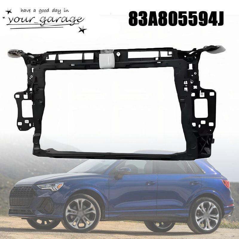 1PC Inside Radiator Support Assembly Black for Audi Q3 2019-2023 2024 83A805594J