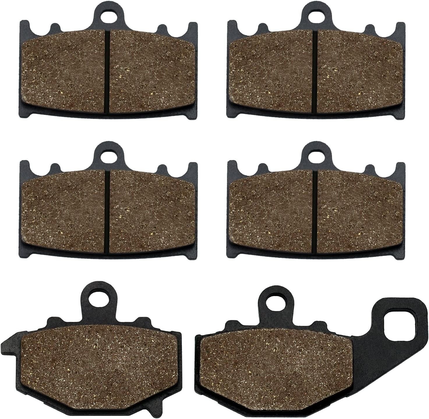Front and Rear Brake Pads for Kawasaki ZZR600 ZZR 600 1993-2007 ZZR400 ZZ-R 400