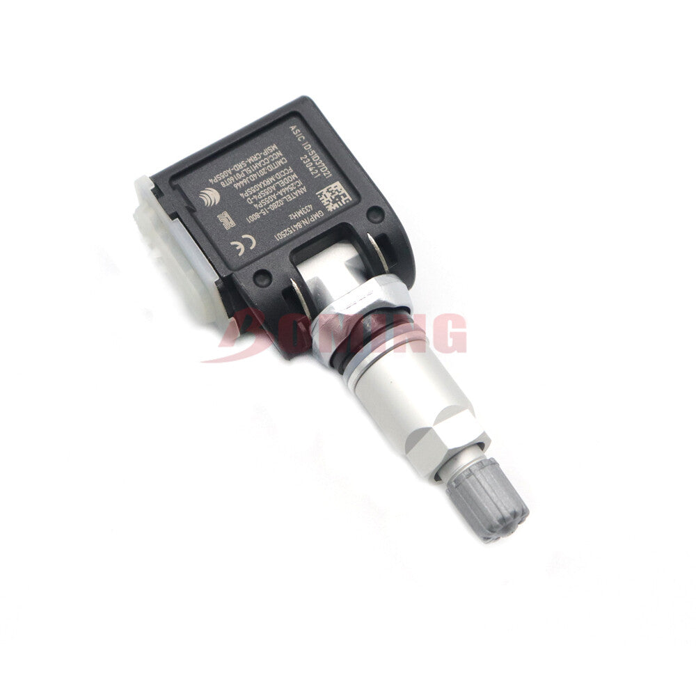 Four new tire pressure TPMS sensors, 84152501, for Chevrolet Silverado for GMC trailers, 433MHz.