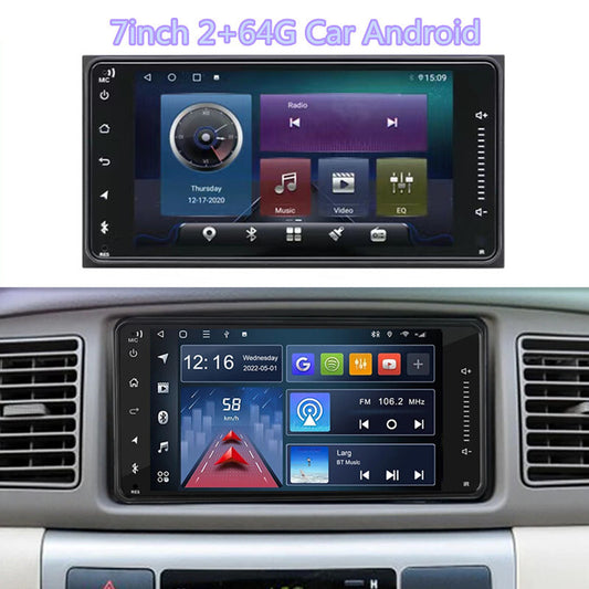 Android Car Radio Multimedia Player CarPlay Auto Stereo for Toyota Universal GPS