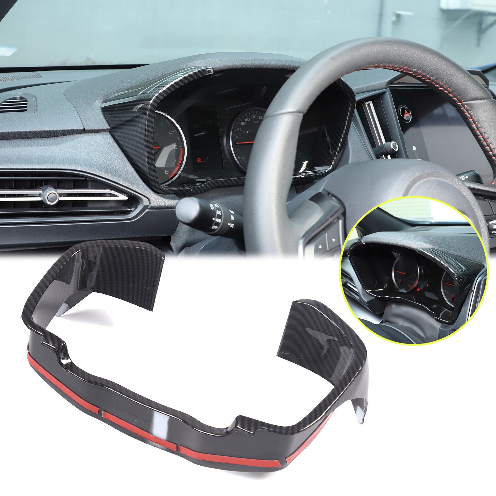Front windshield sun visor UV protection trim suitable for Fengyangta Tundra 2007-2021