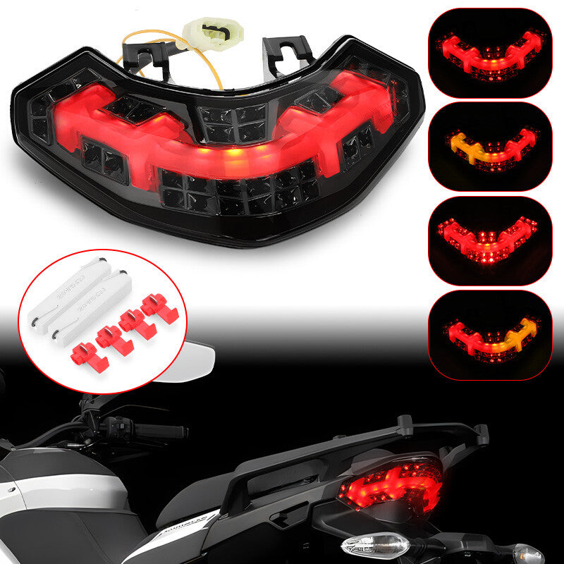 LED Tail Light Integrated Turn Signal Brake for 2010-14 for DUCATI Multistrada 1200