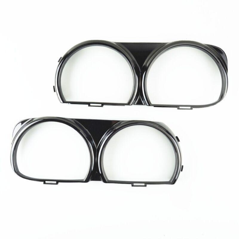 2-Piece Headlight Bezel Trim for Dodge for Challenger 2015-2019