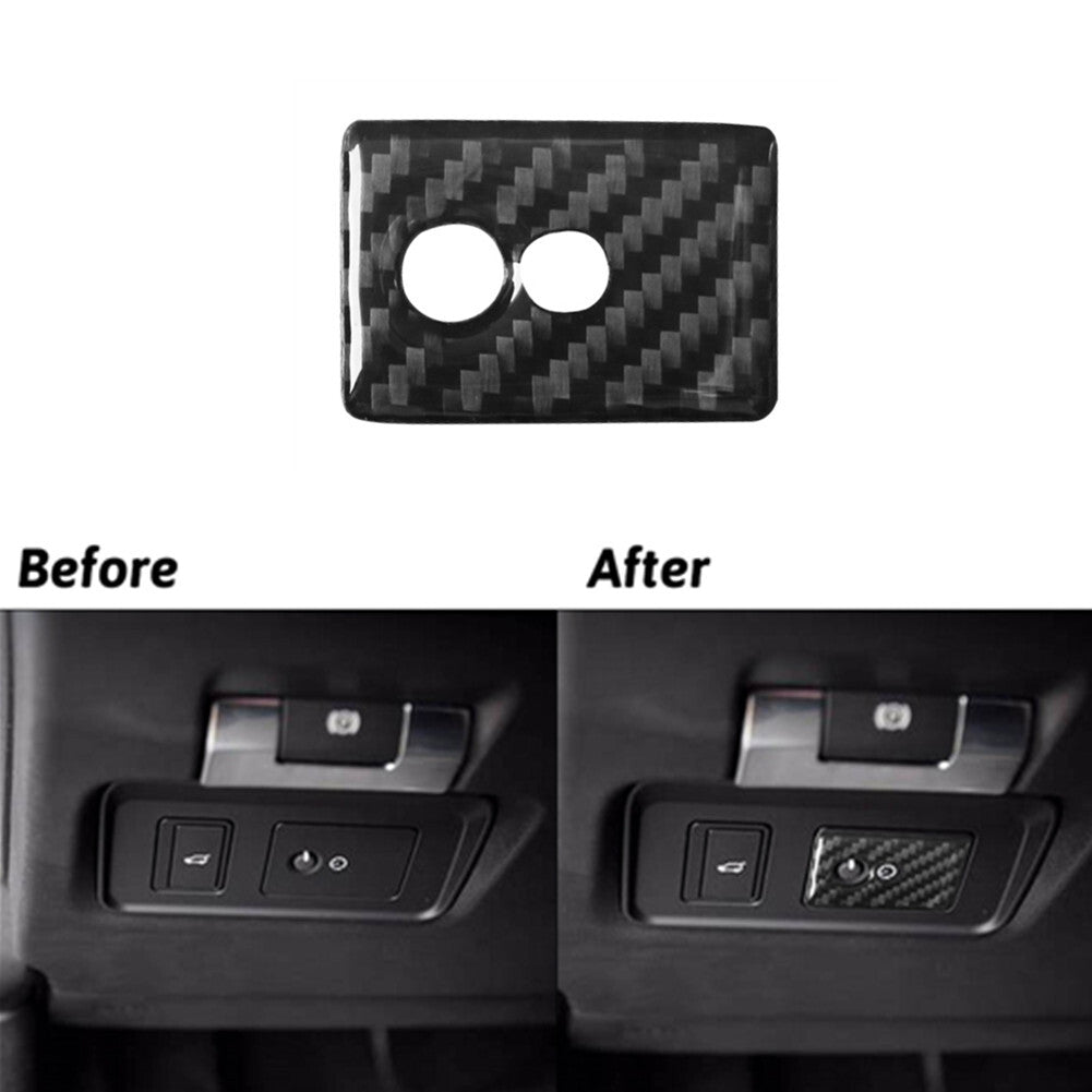 Carbon Fiber Headlight Switch Trim for Land Rover Discovery Sport 2015-2019