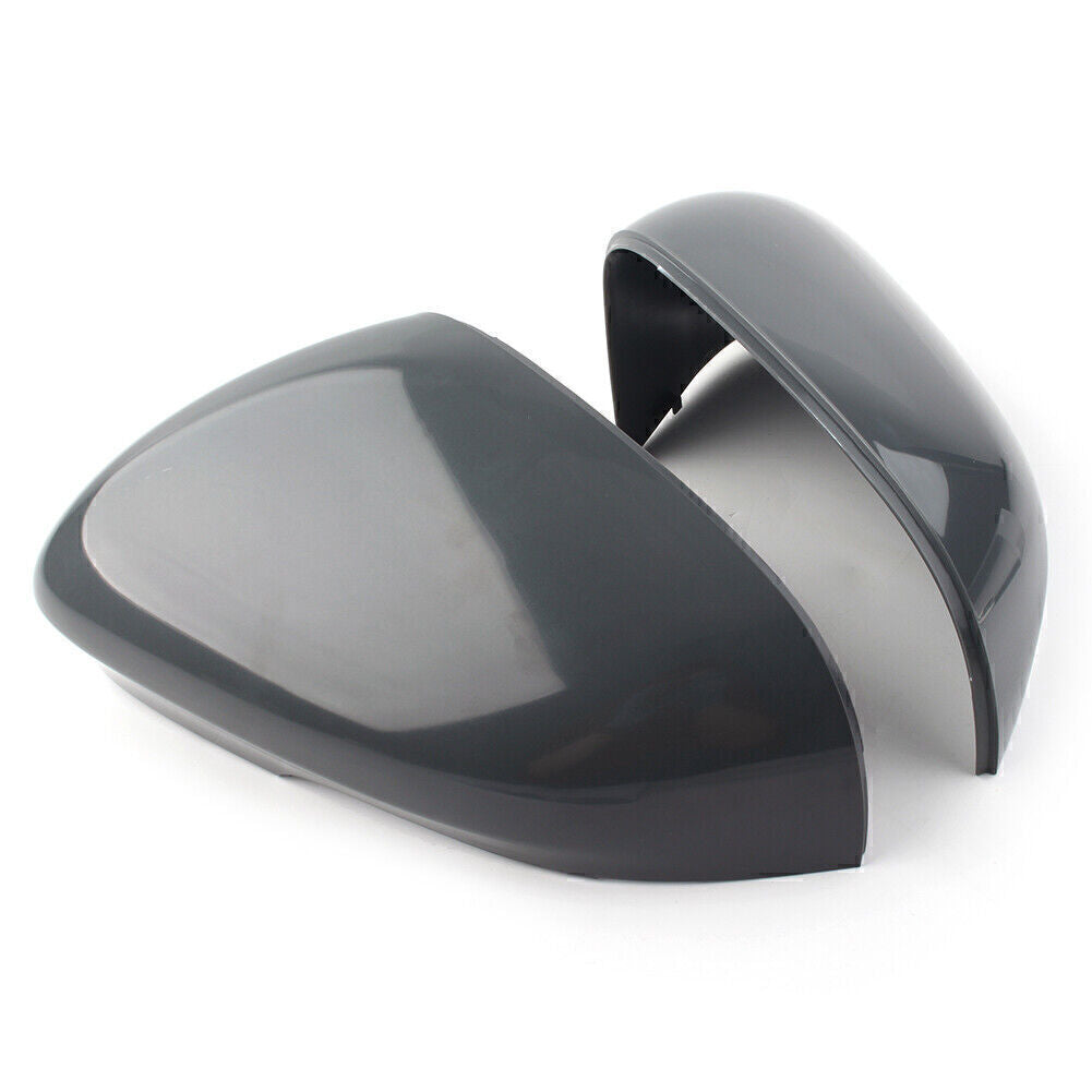2PCS Rear Side View Mirror Cover Cap for Jaguar XF XFR XFR-S XJ Primed C2Z4413